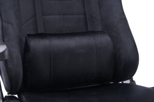 Кресло игровое с подголовником AGE M-906 Черный Велюр - age.kz (17)