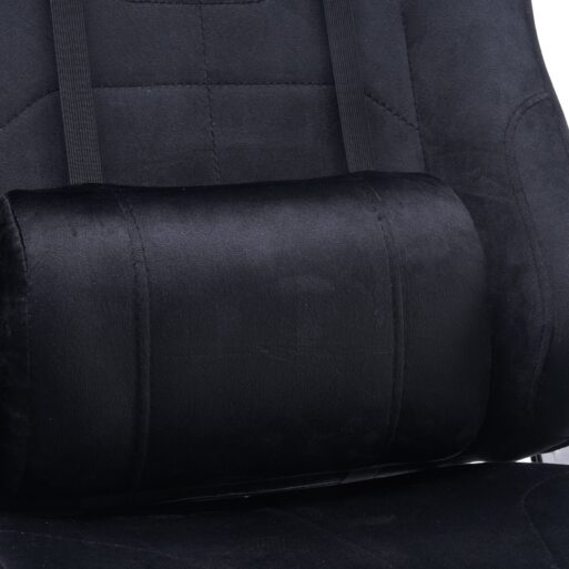 Кресло игровое с подголовником AGE M-906 Черный Велюр - age.kz (17)