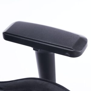 Кресло игровое с подголовником AGE M-906 Черный Велюр - age.kz (19)