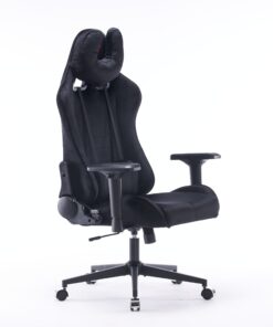 Кресло игровое с подголовником AGE M-906 Черный Велюр - age.kz (3)