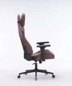 Кресло игровое с подголовником AGE M-906 Коричневая Фланель - age.kz (3)