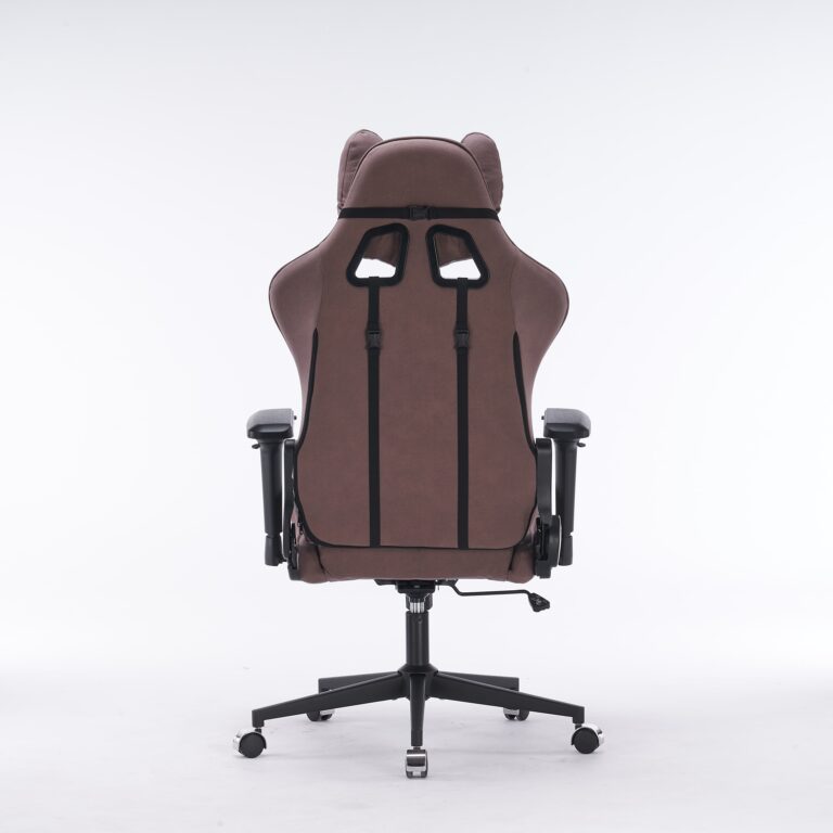 Кресло игровое с подголовником AGE M-906 Коричневая Фланель - age.kz (4)