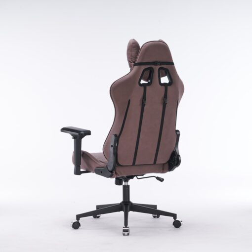 Кресло игровое с подголовником AGE M-906 Коричневая Фланель - age.kz (5)