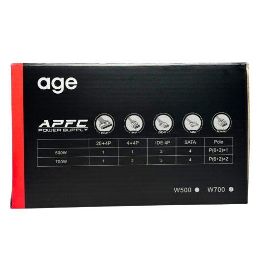 Блоки Питания ATX - AGE W700 - age.kz (2)