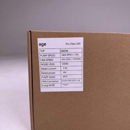 Водяное охлаждение AGE ProView 240 - age.kz (6)