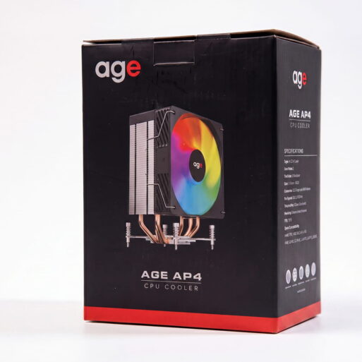 Воздушное охлаждение AGE AP4 170W ARGB - age.kz (1)